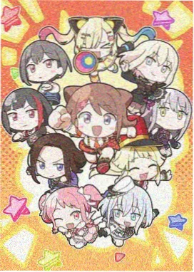 动漫画星轨列车海报